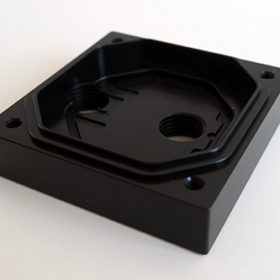 cnc milled container plastic