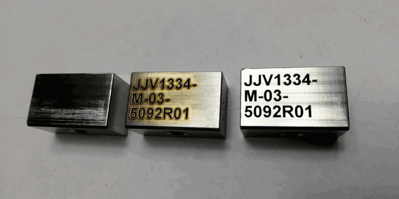 stainless steel laser marking