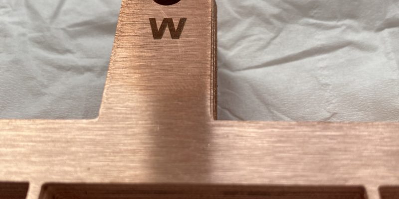 laser marking copper