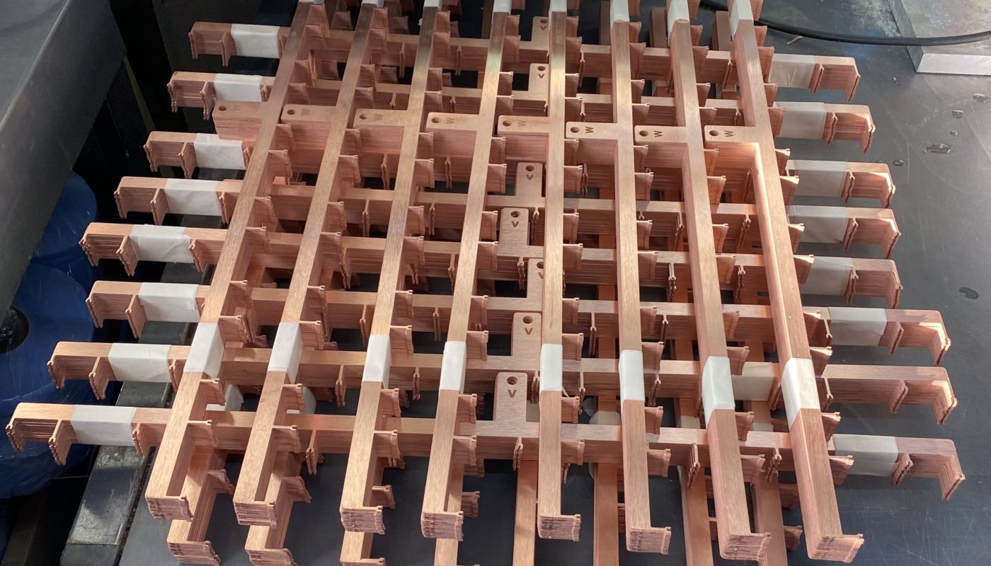 copper laser engraving