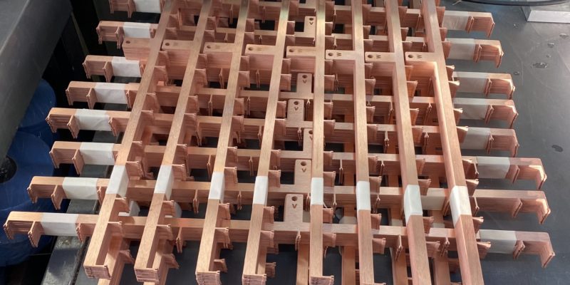 copper laser engraving