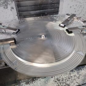 800m Diameter CNC Milling
